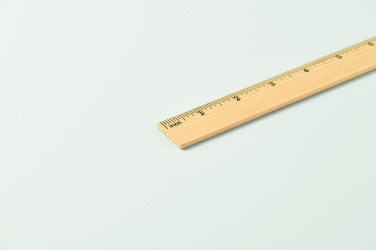 Logotrade promotional giveaway image of: Wooden ruler 30cm