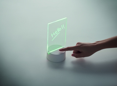 Logotrade promotional product image of: Light-up LED memo board