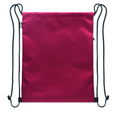 Logotrade promotional giveaway picture of: Drawstring bag in 420D RPET