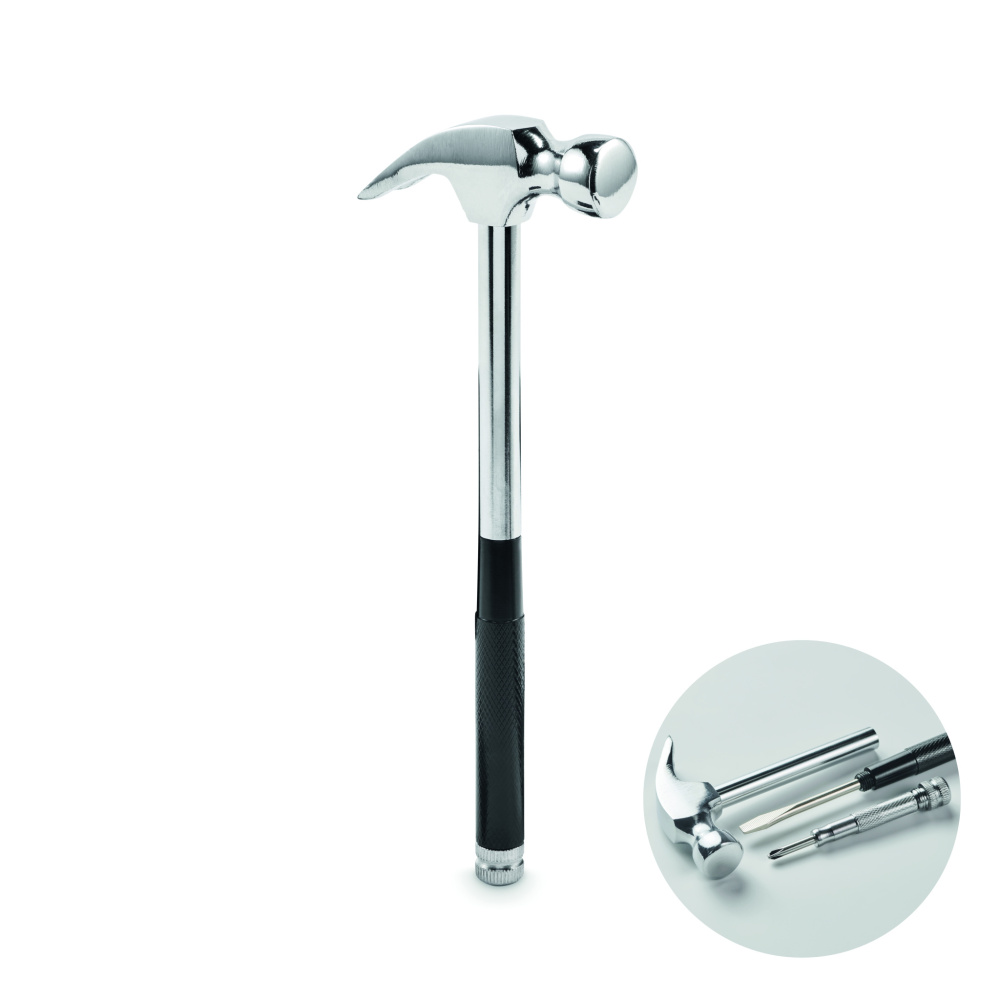 Logo trade advertising products image of: Carbon steel claw hammer