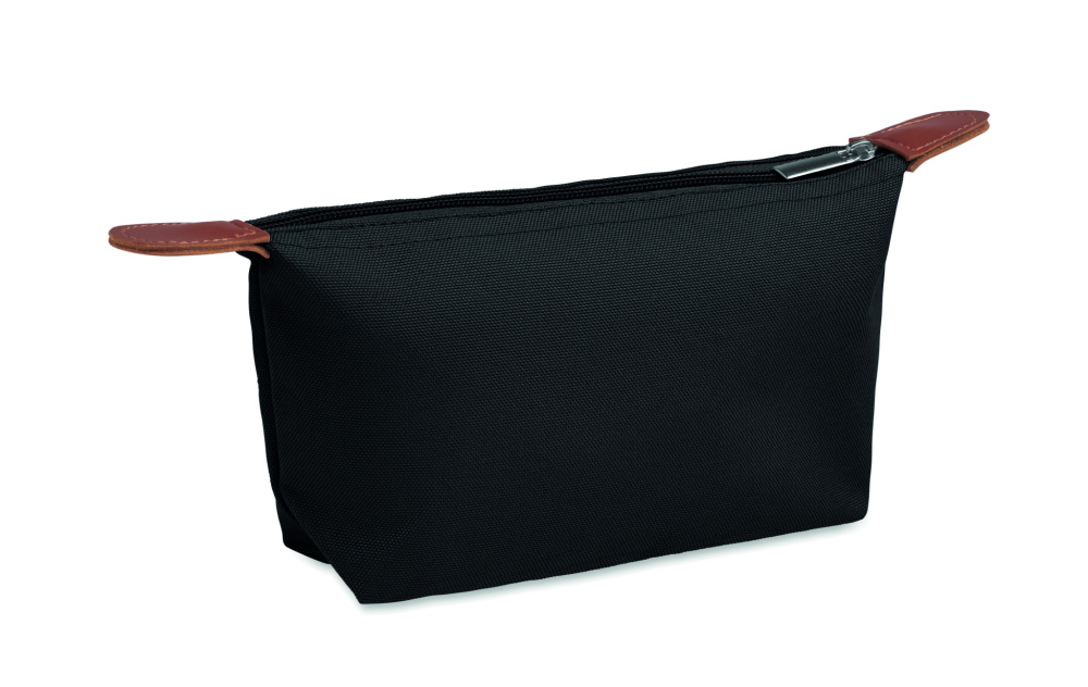 Logotrade promotional giveaways photo of: Cosmetic bag in 600D RPET