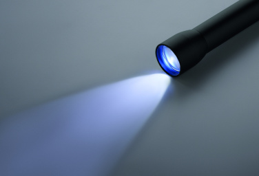 Logo trade promotional giveaways image of: Aluminium rechargeable torch