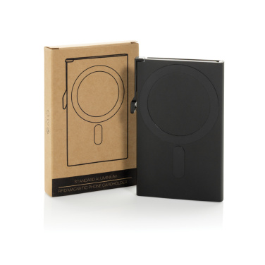 Logotrade advertising products photo of: Standard aluminium RFID magnetic phone cardholder