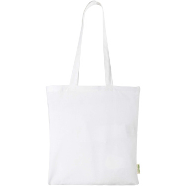 Logotrade promotional gift picture of: Odisha 140 g/m² OCS organic tote bag 7L