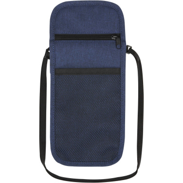 Logo trade promotional gifts image of: Ross GRS recycled smart travel pouch