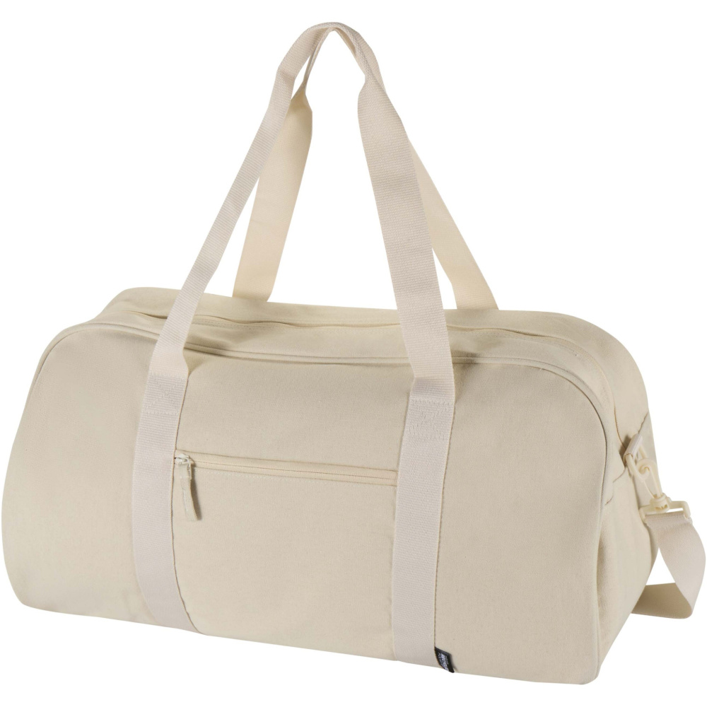 Logo trade promotional giveaways image of: Recanvas GRS recycled duffel bag 40L