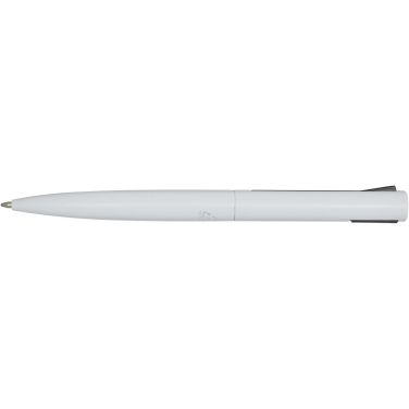 Logo trade business gift photo of: Clast A4 clipboard with magnetic closure and RCS recycled ballpoint pen (black ink)