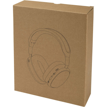 Logotrade promotional products photo of: Alzir recycled plastic over-ear wireless Bluetooth® headset
