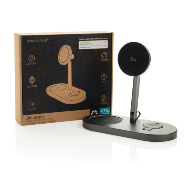 Logotrade promotional merchandise image of: Quantum RCS ultra-fast 25W Magnetic desk wireless Charger