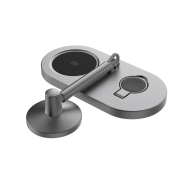 Logo trade promotional merchandise photo of: Quantum RCS ultra-fast 25W Magnetic desk wireless Charger