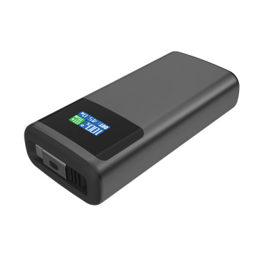 Logotrade promotional gifts photo of: Quantum RCS ultra-fast PD45W 10.000mAh powerbank with screen
