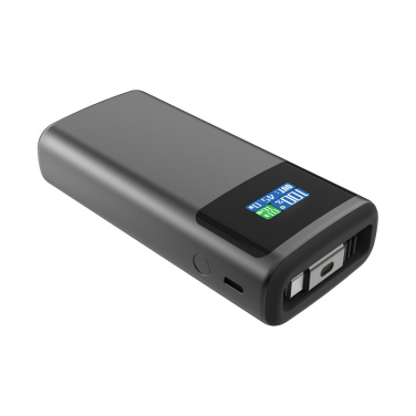 Logotrade promotional products photo of: Quantum RCS ultra-fast PD45W 10.000mAh powerbank with screen