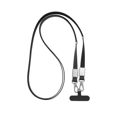 Logo trade business gift photo of: Nivo RCS recycled PET Crossbody lanyard