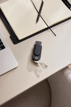 Logo trade promotional merchandise picture of: VINGA Baltimore RCS Key Organiser With Finder Dual