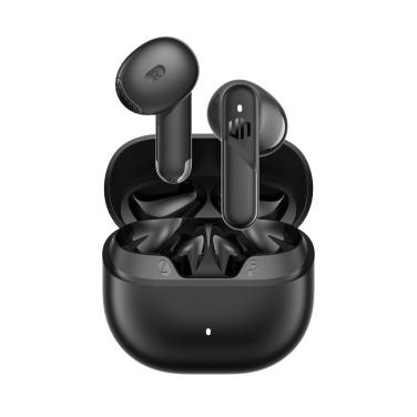 Logo trade corporate gift photo of: Urban Vitamin Santa Clara RCS plastic ENC earbuds