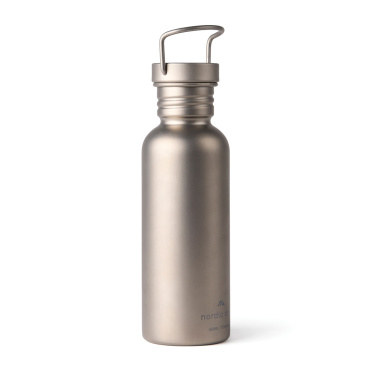 Logo trade promotional giveaways picture of: Nordic Drift Trail Ultra Light Titanium 600ml Water Bottle