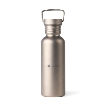 Logo trade promotional merchandise picture of: Nordic Drift Trail Ultra Light Titanium 600ml Water Bottle