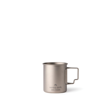 Logotrade promotional gift image of: Nordic Drift Trail Ultra Light Titanium 450ml Cup
