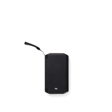 Logo trade promotional giveaway photo of: Nordic Drift Titan 10.000mAh solar powerbank with 3 panels