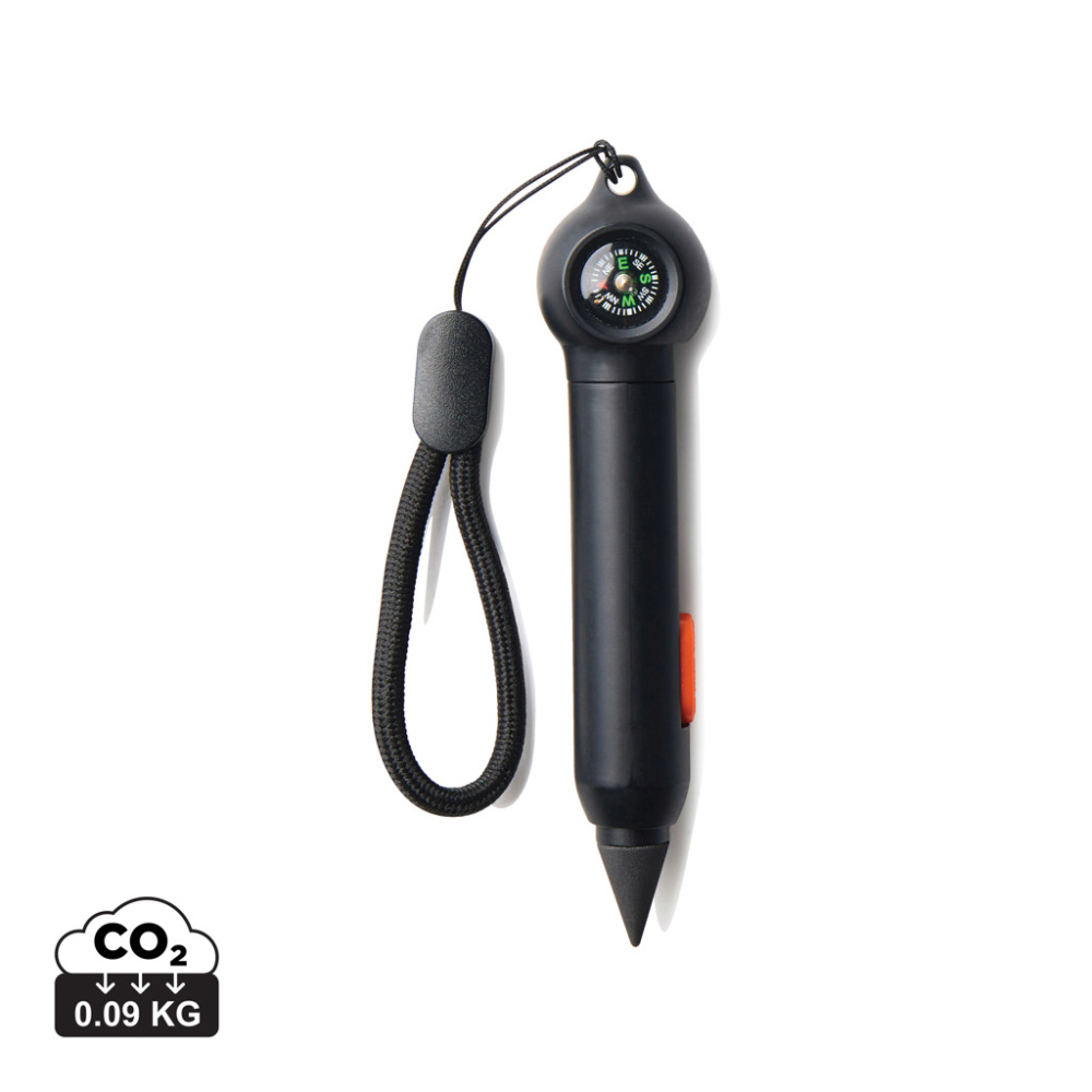 Logo trade promotional giveaway photo of: Nordic Drift Trial RCS Portable Infinity Pocket Pen W Compas