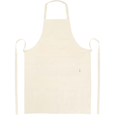 Logo trade promotional gifts image of: Odisha 200 g/m² OCS organic apron