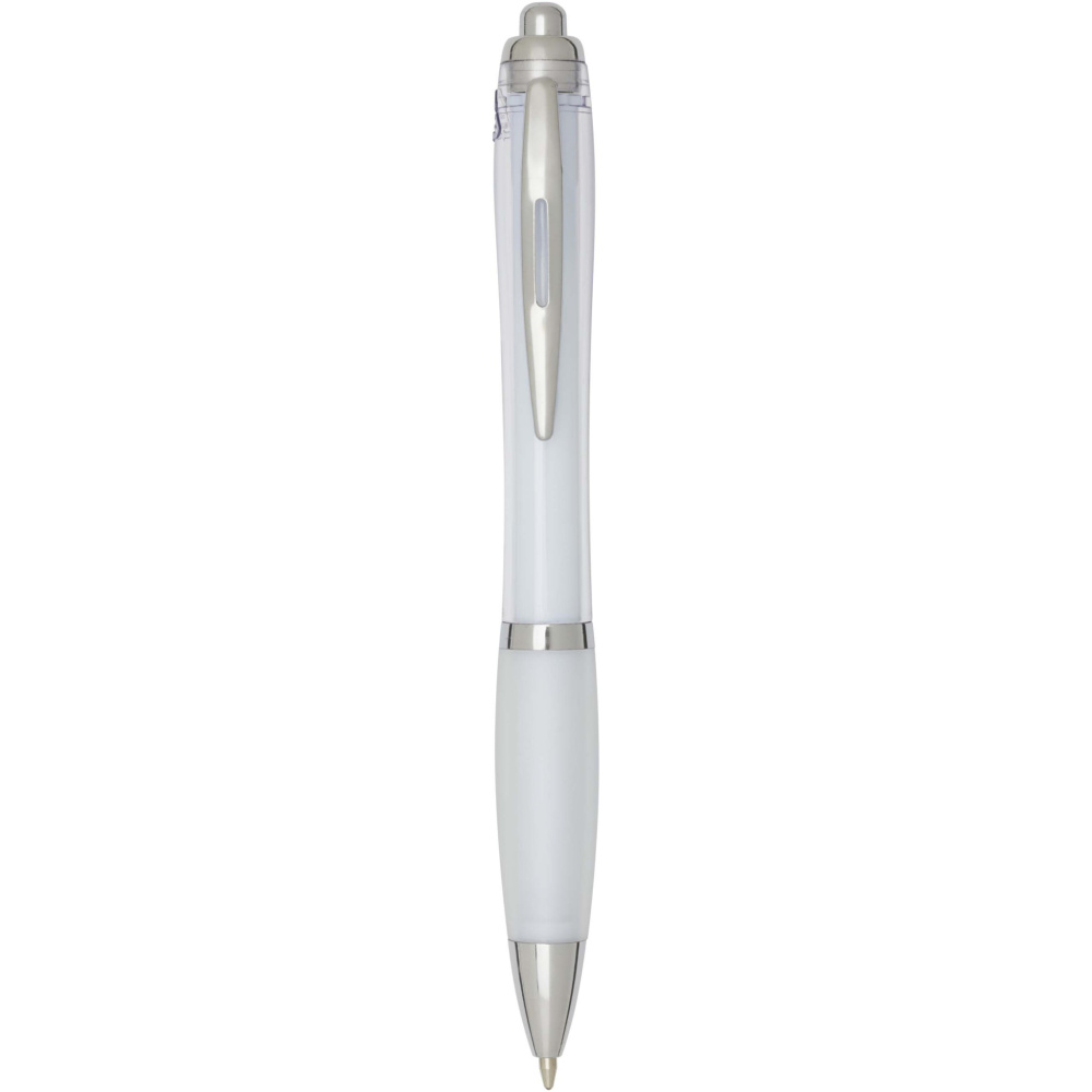 Logotrade promotional merchandise image of: Nash RCS recycled plastic ballpoint pen (blue ink)