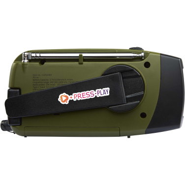 Logotrade promotional merchandise photo of: Avior RCS recycled plastic emergency radio