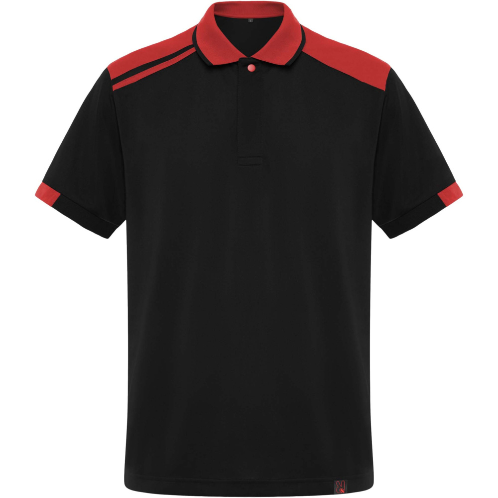 Logotrade promotional gift image of: Samurai 160 g/m2 unisex antibacterial short sleeve polo 