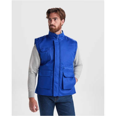 Logo trade promotional merchandise picture of: Amanzor multi-purpose workwear bodywarmer with high neck
