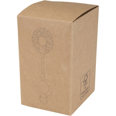 Logotrade promotional product image of: Ventio recycled plastic magnetic portable fan
