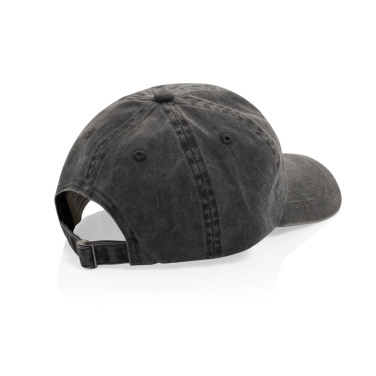 Logotrade promotional giveaway picture of: BEAU AWARE™ Washed 6 panel 270gsm cotton twill cap