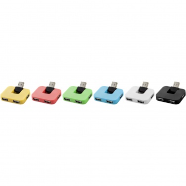 Logotrade reklaamtoote foto: Gaia 4-pordiline USB-jaotur