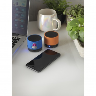 Logotrade ärikingitused pilt: Duck silindrikujuline puutel pehme Bluetooth® kõlar