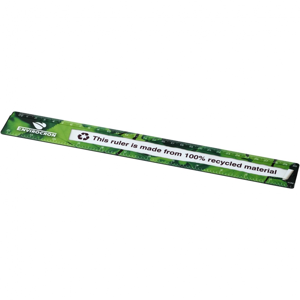 Logotrade ärikingitused pilt: Terran 30 cm joonlaud 100% taaskasutatud plastikust