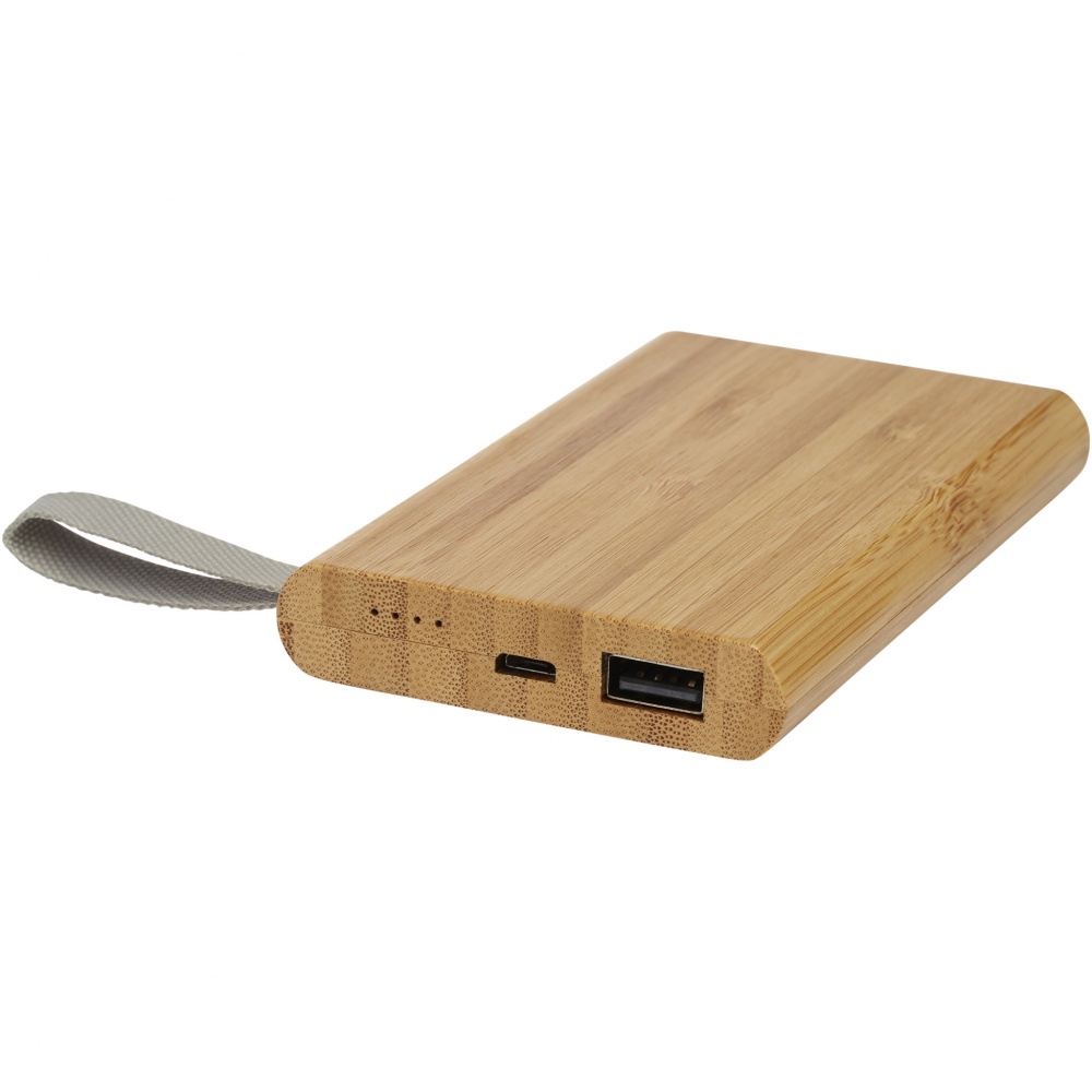 Logotrade reklaamtooted pilt: Tulda 5000 mAh bambusest akupank