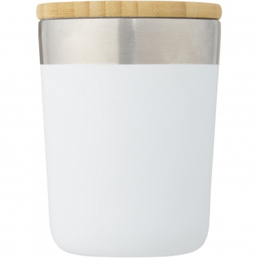 Logotrade reklaamkingi foto: Lagan 300 ml roostevabast terasest termostops bambusest kaanega