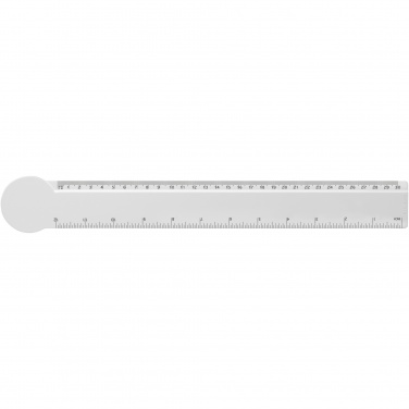 Logo trade reklaamkingituse pilt: Tait 30cm ringikujuline taaskasutatud plastikust joonlaud