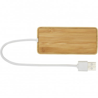 Logotrade reklaamtoote foto: Tapase bambusest USB-jaotur