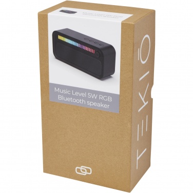 Logo trade reklaamkingituse pilt: Music Level 5W RGB meeleoluvalgusti Bluetooth® kõlar