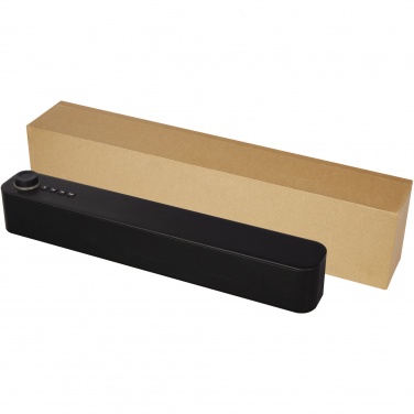 Logotrade reklaamtoote foto: Hübriidne 2 x 5 W esmaklassiline Bluetooth® heliriba