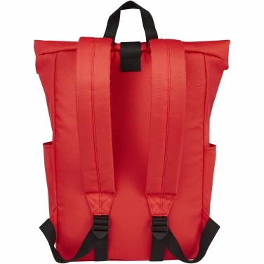 Logotrade reklaamkingi foto: Byron 15,6" GRS RPET rull-top seljakott 18L