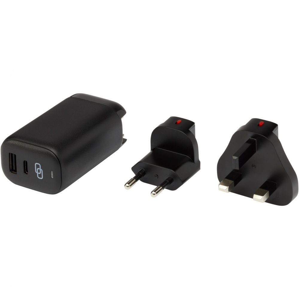 Logotrade reklaamkingid pilt: ADAPT 25W taaskasutatud plastist PD reisilaadija