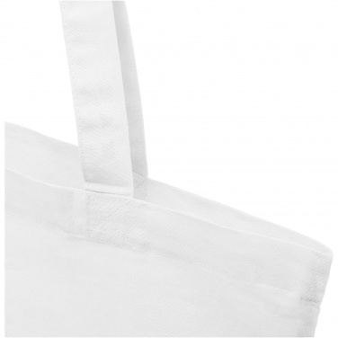 Logo trade ärikingid foto: Madras 140 g/m2 GRS taaskasutatud puuvillast kandekott 7L