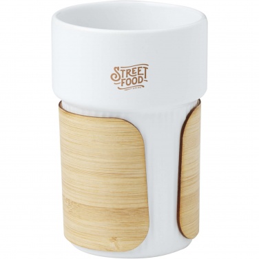 Logotrade firmakingitused pilt: Termostass Fika 340 ml bambuskattega
