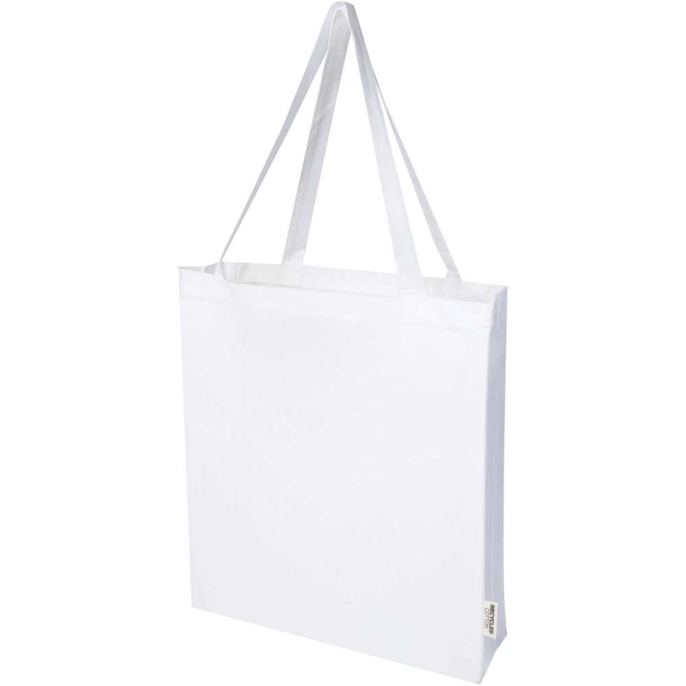 Logotrade ärikingituse foto: Madras 140 g/m² GRS-i taaskasutatud puuvillast kandekott