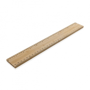 Logotrade reklaamkingid pilt: Timbersoni eriti paks 30 cm kahepoolne bambusest joonlaud