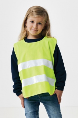 Logotrade ärikingituse foto: GRS taaskasutatud PET hästi nähtav turvavest 3-6 aastat