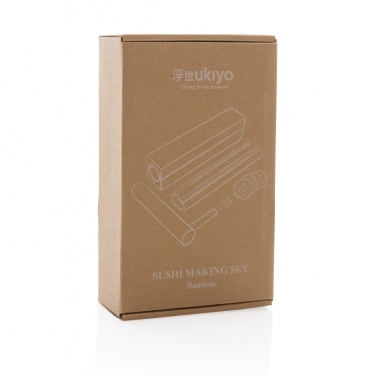 Logotrade firmakingid pilt: Ukiyo bambusest sushi valmistamise komplekt