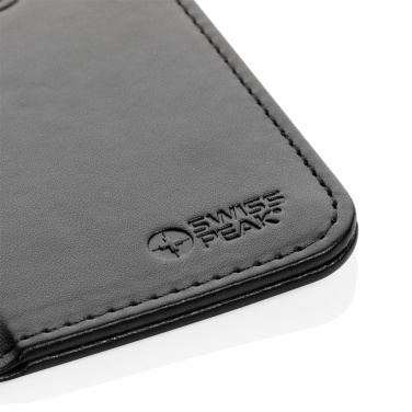 Logo trade firmakingituse pilt: Swiss Peak RCS taaskasutatud PU 10W juhtmevaba laadimisega hiirematt