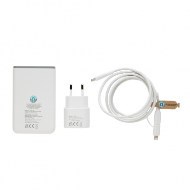 Logo trade reklaamkingid foto: Surge RCS taaskasutatud PET 20W tüüpi C 3 tk laadimiskomplekt